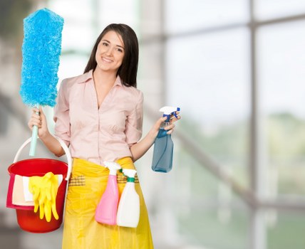 Routine rug maintenance and vacuuming
