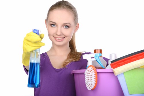 Post-renovation one off cleaning in a bright home interior